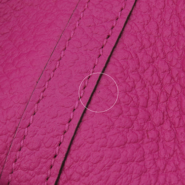 エルメス HERMES ガーデンパーティーTPM ローズパープル カントリー トートバッグ シルバー金具 紫