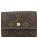 ルイヴィトン LOUIS VUITTON ポルト モネ プラ M61930 モノグラム モノグラムキャンバス コインケース ゴールド金具 茶 小銭入れ カードケース