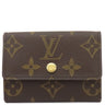 ルイヴィトン LOUIS VUITTON ポルト モネ プラ M61930 モノグラム モノグラムキャンバス コインケース ゴールド金具 茶 小銭入れ カードケース