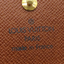 ルイヴィトン LOUIS VUITTON ポルト モネ プラ M61930 モノグラム モノグラムキャンバス コインケース ゴールド金具 茶 小銭入れ カードケース
