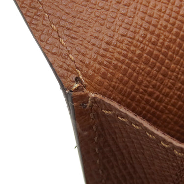 ルイヴィトン LOUIS VUITTON ポルト モネ プラ M61930 モノグラム モノグラムキャンバス コインケース ゴールド金具 茶 小銭入れ カードケース