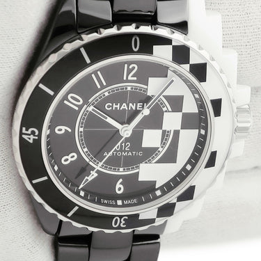 腕時計 シャネル CHANEL J12 サイバネティック 38mm H7988 自動巻き メンズ シースルーバック 2トーン cal.12.1 アラビア コンビ