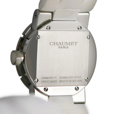 腕時計 ショーメ CHAUMET クラスワン W1722W-20W クオーツ レディース 純正ダイヤ ホワイト クォーツ デイト 3針 20周年記念モデル