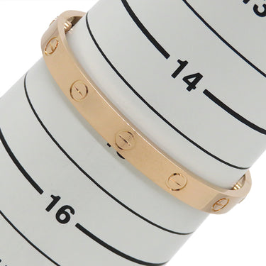 カルティエ Cartier LOVE ラブブレス B6067416 ピンクゴールド K18PG #16 ブレスレット 750 18K 18金 バングル
