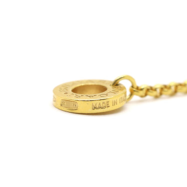 ブルガリ BVLGARI ビーゼロワン ミニ ネックレス 359730 イエローゴールド K18YG ネックレス B-zero1 ペンダント 18K 750YG