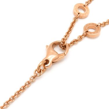 ブルガリ BVLGARI ビーゼロワン ネックレス 346082 ピンクゴールドXホワイト K18PG セラミック ネックレス B-zero1 ペンダント 18K 750PG 白 　