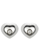 ショパール CHOPARD ハッピーダイヤモンド ハート 83/4854 ホワイトゴールド K18WG ダイヤモンド ピアス 750 WG 18金 ムービングダイヤ