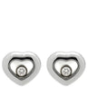 ショパール CHOPARD ハッピーダイヤモンド ハート 83/4854 ホワイトゴールド K18WG ダイヤモンド ピアス 750 WG 18金 ムービングダイヤ