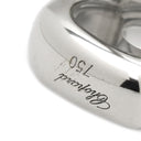 ショパール CHOPARD ハッピーダイヤモンド ハート 83/4854 ホワイトゴールド K18WG ダイヤモンド ピアス 750 WG 18金 ムービングダイヤ