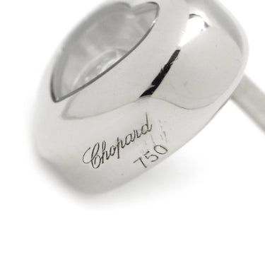 ショパール CHOPARD ハッピーダイヤモンド ハート 83/4854 ホワイトゴールド K18WG ダイヤモンド ピアス 750 WG 18金 ムービングダイヤ