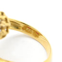 ノンブランド NON BRAND ルビー ダイヤ リング イエローゴールド K18YG ルビー ダイヤモンド リング 指輪 Au750 18K 18金 レッド 赤 13号