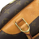 ルイヴィトン LOUIS VUITTON ドーヴィル M47270 モノグラム モノグラムキャンバス ハンドバッグ ゴールド金具 茶 ボーリングバッグ ネームタグ欠品