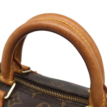 ルイヴィトン LOUIS VUITTON スピーディ 30 M41526 モノグラム モノグラムキャンバス ハンドバッグ ゴールド金具 茶 ミニボストン 鍵・パドロック欠品