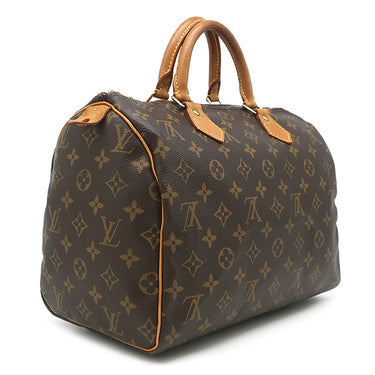 ルイヴィトン LOUIS VUITTON スピーディ 30 M41526 モノグラム モノグラムキャンバス ハンドバッグ ゴールド金具 茶 ミニボストン 鍵・パドロック欠品