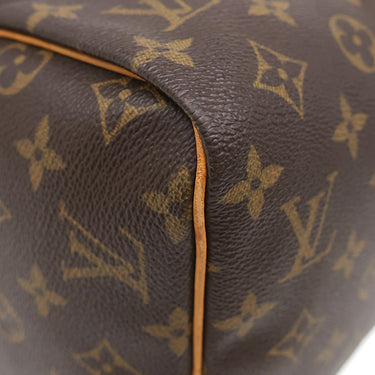 ルイヴィトン LOUIS VUITTON スピーディ 30 M41526 モノグラム モノグラムキャンバス ハンドバッグ ゴールド金具 茶 ミニボストン 鍵・パドロック欠品