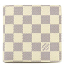 ルイヴィトン LOUIS VUITTON ポルトフォイユ マルコ N60018 ダミエアズール ダミエアズールキャンバス 二つ折り財布 ゴールド金具 白 グレー