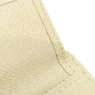 ルイヴィトン LOUIS VUITTON ポルトフォイユ マルコ N60018 ダミエアズール ダミエアズールキャンバス 二つ折り財布 ゴールド金具 白 グレー