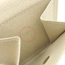 ルイヴィトン LOUIS VUITTON ポルトフォイユ マルコ N60018 ダミエアズール ダミエアズールキャンバス 二つ折り財布 ゴールド金具 白 グレー