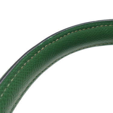 エルメス HERMES ケリー28 内縫い グリーン系 クシュベル 2WAYバッグ ゴールド金具 緑 ショルダー