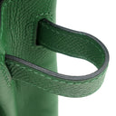 エルメス HERMES ケリー28 内縫い グリーン系 クシュベル 2WAYバッグ ゴールド金具 緑 ショルダー