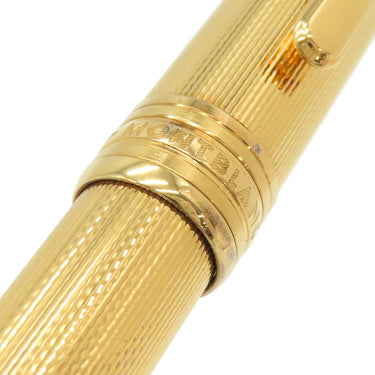 モンブラン Montblanc マイスターシュテュック ソリテール ゴールド シルバー925 プレシャスレジン ボールペン インク切れ