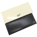 モンブラン Montblanc マイスターシュテュック ソリテール ドゥエ ブラック＆ホワイト 164 ブラックXシルバー メタル プレシャスレジン ボールペン 黒 筆記確認済み