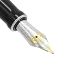 パーカー PARKER デュオフォールド クラシック ブラックGT センテニアル M 1931366 ブラックXゴールド メタル アクリライト K18(ペン先) 万年筆 中字 カートリッジ/コンバーター両用式