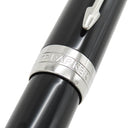 パーカー PARKER デュオフォールド クラシック ブラックGT センテニアル M 1931366 ブラックXゴールド メタル アクリライト K18(ペン先) 万年筆 中字 カートリッジ/コンバーター両用式