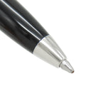 エス・テー・デュポン S.T DUPONT ラインD エタニティ 425220M ブラック×シルバー アルミニウム ボールペン 黒インク 筆記確認済み