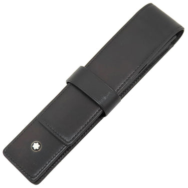 モンブラン Montblanc マイスターシュテュック クラスプ付きペンケース 1本用 MB14309 ブラック レザー ペンケース 黒