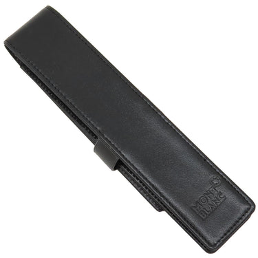 モンブラン Montblanc マイスターシュテュック クラスプ付きペンケース 1本用 MB14309 ブラック レザー ペンケース 黒