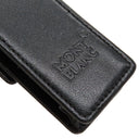 モンブラン Montblanc マイスターシュテュック クラスプ付きペンケース 1本用 MB14309 ブラック レザー ペンケース 黒