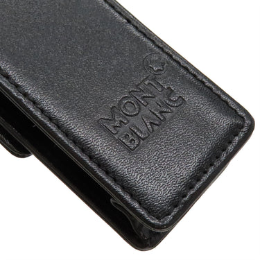 モンブラン Montblanc マイスターシュテュック クラスプ付きペンケース 1本用 MB14309 ブラック レザー ペンケース 黒