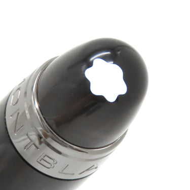 モンブラン Montblanc スターウォーカープレシャスレジン ファインライナー 8485 ブラック×シルバー メタル プレシャスレジン ボールペン インク切れ