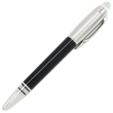 モンブラン Montblanc スターウォーカー ドゥエ 万年筆 ブラック×シルバー メタル プレシャスレジン K14(ペン先) 万年筆