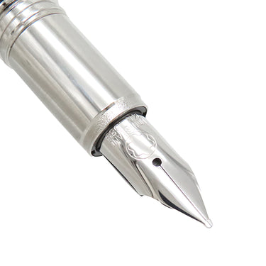 モンブラン Montblanc スターウォーカー ドゥエ 万年筆 ブラック×シルバー メタル プレシャスレジン K14(ペン先) 万年筆