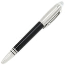 モンブラン Montblanc スターウォーカー ドゥエ ファインライナー ブラック×シルバー メタル プレシャスレジン ボールペン インク切れ