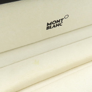 モンブラン Montblanc スターウォーカー ドゥエ ファインライナー ブラック×シルバー メタル プレシャスレジン ボールペン インク切れ