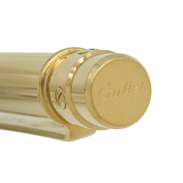 カルティエ Cartier サントス ドゥ カルティエ ST150023 ゴールド GP ボールペン インク切れ 筆記確認済 筆記具