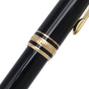 モンブラン Montblanc マイスターシュテュック ゴールド クラシック ブラック×ゴールド GP プレシャスレジン ボールペン 黒 筆記確認済み 黒インク