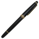 モンブラン Montblanc ローラーボール マイスターシュテュック ゴールドコーティング クラシック ブラック×ゴールド GP プレシャスレジン ボールペン インク切れ