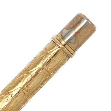 カルティエ Cartier C ドゥ ハッピーバースデー ゴールド GP ボールペン 黒インク 筆記確認済み