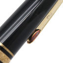 モンブラン Montblanc マイスターシュテュック クラシック 75周年 エディション1924 ブラック×ゴールド GP プレシャスレジン ボールペン 1Pダイヤ 筆記確認済み 黒インク
