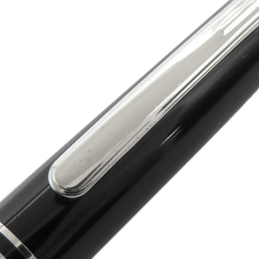 モンブラン Montblanc マイスターシュテュック プラチナ モーツアルト 108750 ブラック×シルバー メタル プレシャスレジン ボールペン インク切れ ミニサイズ