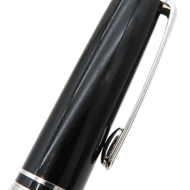 モンブラン Montblanc マイスターシュテュック プラチナ モーツアルト 108750 ブラック×シルバー メタル プレシャスレジン ボールペン インク切れ ミニサイズ