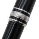 モンブラン Montblanc マイスターシュテュック プラチナ モーツアルト 108750 ブラック×シルバー メタル プレシャスレジン ボールペン インク切れ ミニサイズ