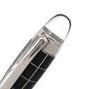 モンブラン Montblanc スターウォーカー メタル ラバーライン 8854 ブラック×シルバー メタル ラバー K14(ペン先) 万年筆 中字 カートリッジ式