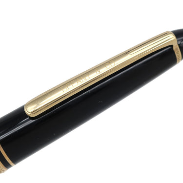 モンブラン Montblanc マイスターシュテュック ゴールド クラシック ティファニーコラボ ブラック×ゴールド GP プレシャスレジン ボールペン 黒 筆記確認済み 黒インク