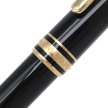 モンブラン Montblanc マイスターシュテュック ゴールド クラシック ティファニーコラボ ブラック×ゴールド GP プレシャスレジン ボールペン 黒 筆記確認済み 黒インク