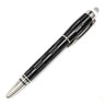 モンブラン Montblanc スターウォーカー ブラックミステリーファインライナー 104226 ブラック×シルバー メタル ラッカー プレシャスレジン ボールペン インク切れ